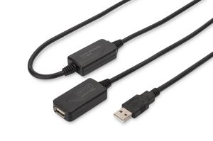USB 2.0 Repeater Cable USB A male / A female 20m (DA-73102)