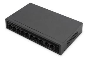 PoE Switch 8+2 Port FE 8 Port PoE 802.3at. 10/100 Mbps