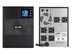 Eaton 5SC 750 UPS Tower - 750VA/525W - 120V - 5-15P Input; (6) 5-15R Output