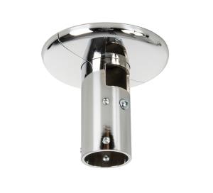 Fixed Ceiling Mount For 50mm Poles Chrome (bt7822)