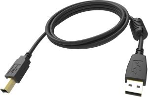 3m Black USB 2.0 Cable