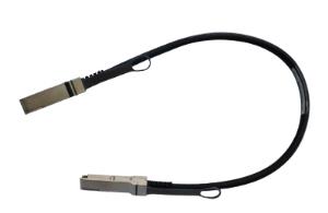 Passive Copper Hybrid Cable -  Ethernet  - Qsfp56 - 1m - Black Pulltab