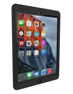 Edge Band Rugged Tablet Protection - Rubberized Protective Band for iPad 9.7 - Black
