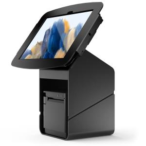 Space Enclosure and Tablet Printer Kiosk For Galaxy Tab A8 10.5in - Black