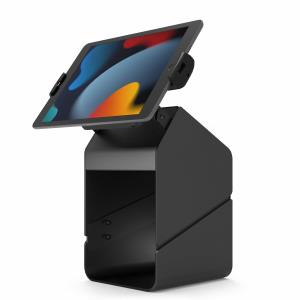 Universal Cling Mount and Tablet Printer Kiosk - Black