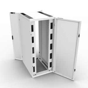 Server Cabinet W800 D1200 42u Side Panels Airflow Fd S80 Percent Rd D80 Percent White