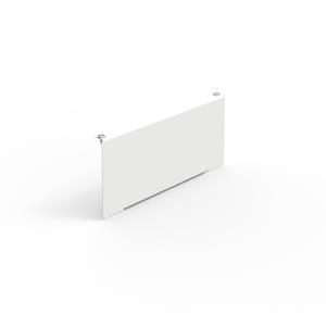 Roof Divider Panels - End Cover - 1000mm X 100mm - White
