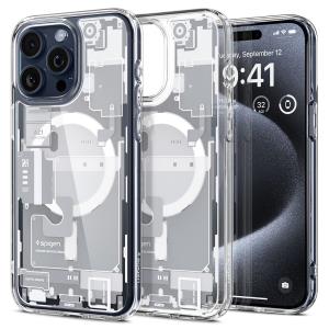 iPhone 15 Pro Case 6.1in Ultra Hybrid Magfit Zero One White