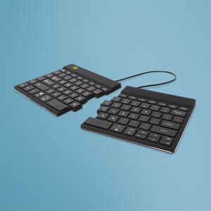 Split Break Ergonomic Keyboard Qwerty (us) Bluetooth Black