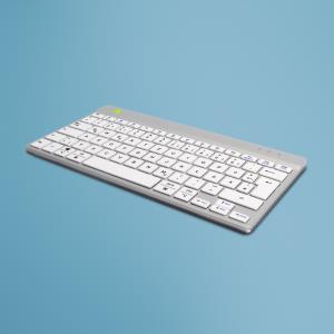 Compact Break Keyboard - White - Qwertz German - Wireless