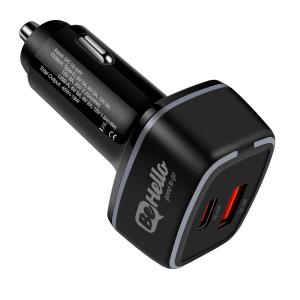 Car Charger Dual USB-c Pd 45w